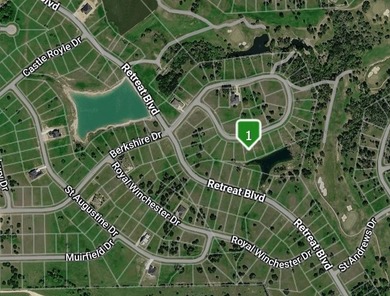 ****WATERFRONT LOT**** Gorgeous waterfront lot, one of the few on The Retreat in Texas - for sale on GolfHomes.com, golf home, golf lot