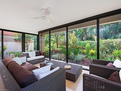 A rare opportunity awaits to own a modern-style villa that lives on Club at Pelican Bay Golf Course in Florida - for sale on GolfHomes.com, golf home, golf lot