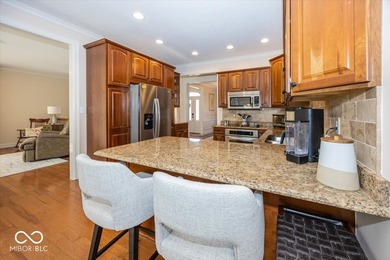 Premium golf-course living on a truly exceptional lot. This on Harbour Trees Golf Club in Indiana - for sale on GolfHomes.com, golf home, golf lot