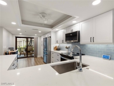 Stunning waterfront and golf course views are included with this on Kelly Greens Golf and Country Club in Florida - for sale on GolfHomes.com, golf home, golf lot