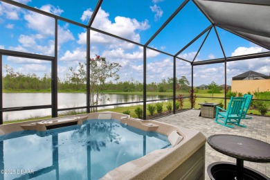 Looking for an Extended Screened Lanai with a peaceful and on LPGA International Golf Course in Florida - for sale on GolfHomes.com, golf home, golf lot