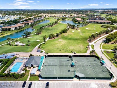 Stunning waterfront and golf course views are included with this on Kelly Greens Golf and Country Club in Florida - for sale on GolfHomes.com, golf home, golf lot