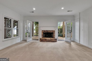 LAKEFRONT LIVING with over 180' of Lake Kedron views and on Canongate At Flat Creek Club in Georgia - for sale on GolfHomes.com, golf home, golf lot