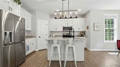 Custom-built ranch home in the sought-after Brickshire golf on Brickshire Golf Club in Virginia - for sale on GolfHomes.com, golf home, golf lot