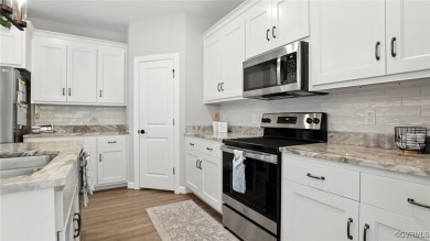 Custom-built ranch home in the sought-after Brickshire golf on Brickshire Golf Club in Virginia - for sale on GolfHomes.com, golf home, golf lot
