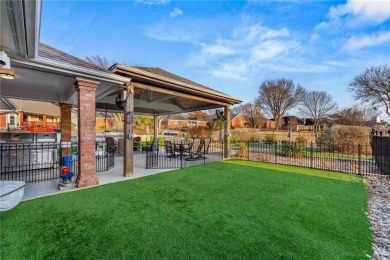 Exquisite golf course estate with resort-style backyard on Wildflower Country Club in Texas - for sale on GolfHomes.com, golf home, golf lot