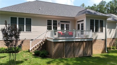 Custom-built ranch home in the sought-after Brickshire golf on Brickshire Golf Club in Virginia - for sale on GolfHomes.com, golf home, golf lot