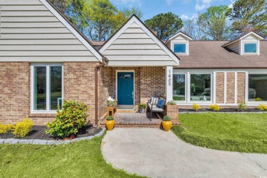 One of the largest homes on one of the biggest lots in desirable on Prestwick Country Club in South Carolina - for sale on GolfHomes.com, golf home, golf lot
