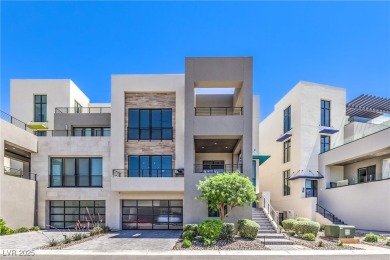 Experience elevated living in this stunning 3-story modern on Dragon Ridge Country Club in Nevada - for sale on GolfHomes.com, golf home, golf lot