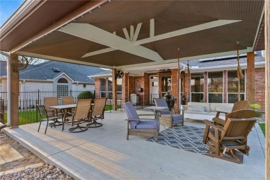 Exquisite golf course estate with resort-style backyard on Wildflower Country Club in Texas - for sale on GolfHomes.com, golf home, golf lot