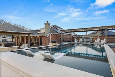 Exquisite golf course estate with resort-style backyard on Wildflower Country Club in Texas - for sale on GolfHomes.com, golf home, golf lot