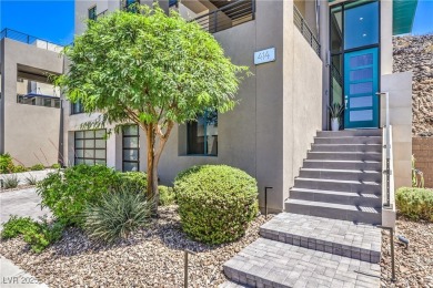 Experience elevated living in this stunning 3-story modern on Dragon Ridge Country Club in Nevada - for sale on GolfHomes.com, golf home, golf lot