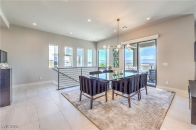 Experience elevated living in this stunning 3-story modern on Dragon Ridge Country Club in Nevada - for sale on GolfHomes.com, golf home, golf lot