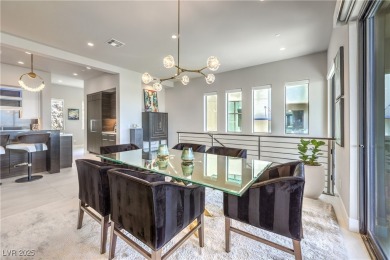 Experience elevated living in this stunning 3-story modern on Dragon Ridge Country Club in Nevada - for sale on GolfHomes.com, golf home, golf lot
