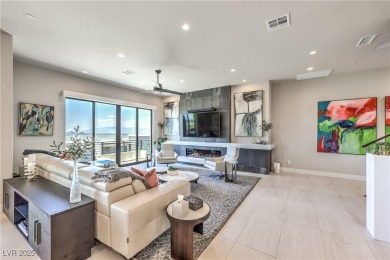Experience elevated living in this stunning 3-story modern on Dragon Ridge Country Club in Nevada - for sale on GolfHomes.com, golf home, golf lot