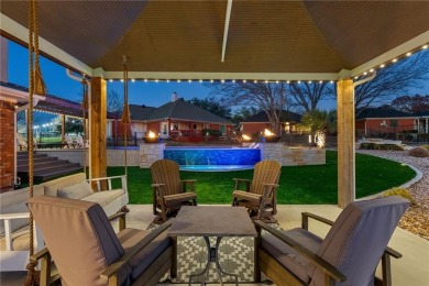 Exquisite golf course estate with resort-style backyard on Wildflower Country Club in Texas - for sale on GolfHomes.com, golf home, golf lot