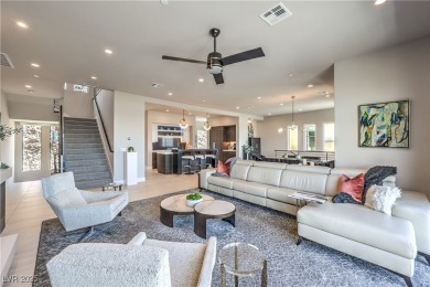 Experience elevated living in this stunning 3-story modern on Dragon Ridge Country Club in Nevada - for sale on GolfHomes.com, golf home, golf lot