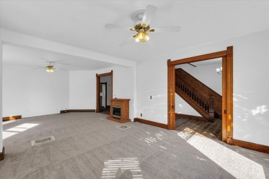 Step inside this spacious 4 bedroom, 2 bath home situated on a on Woodlawn Country Club in Illinois - for sale on GolfHomes.com, golf home, golf lot