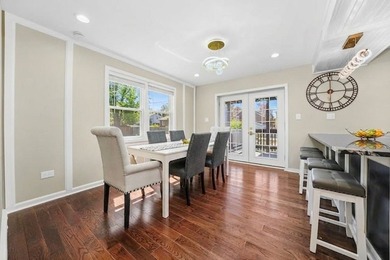 Solid brick & stone traditional home reimagined with a fresh on Billy Caldwell Golf Course in Illinois - for sale on GolfHomes.com, golf home, golf lot