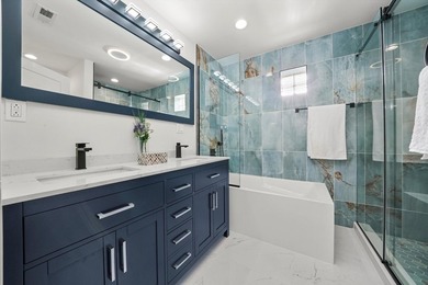 Solid brick & stone traditional home reimagined with a fresh on Billy Caldwell Golf Course in Illinois - for sale on GolfHomes.com, golf home, golf lot