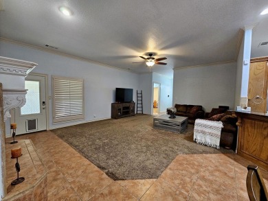 Beautiful 4-bed, 2-bath home just steps from the Andrews County on Andrews County Golf Course in Texas - for sale on GolfHomes.com, golf home, golf lot