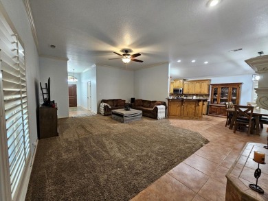 Beautiful 4-bed, 2-bath home just steps from the Andrews County on Andrews County Golf Course in Texas - for sale on GolfHomes.com, golf home, golf lot