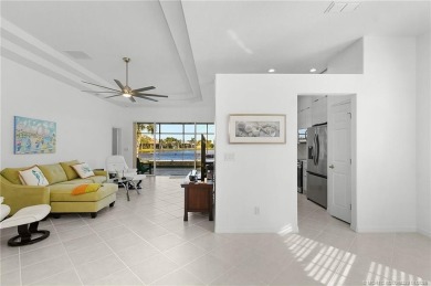 Discover lakefront living in this beautifully updated 3-bedroom on Eagle Marsh Golf Club in Florida - for sale on GolfHomes.com, golf home, golf lot