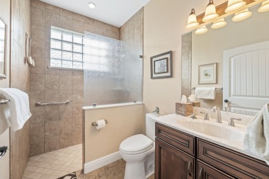 This exceptional waterfront pool home located in the on Sun n Lake Golf and Country Club in Florida - for sale on GolfHomes.com, golf home, golf lot