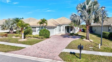 Discover lakefront living in this beautifully updated 3-bedroom on Eagle Marsh Golf Club in Florida - for sale on GolfHomes.com, golf home, golf lot