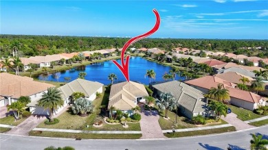 Discover lakefront living in this beautifully updated 3-bedroom on Eagle Marsh Golf Club in Florida - for sale on GolfHomes.com, golf home, golf lot