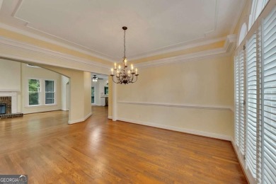 Stunning 5-Bedroom Home in Towne Lake Hills North - on Towne Lake Hills Golf Club in Georgia - for sale on GolfHomes.com, golf home, golf lot