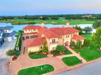 Stunning Gaillardia Estate with Panoramic Lake and Golf Course on Gaillardia Country Club in Oklahoma - for sale on GolfHomes.com, golf home, golf lot