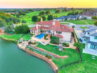Stunning Gaillardia Estate with Panoramic Lake and Golf Course on Gaillardia Country Club in Oklahoma - for sale on GolfHomes.com, golf home, golf lot