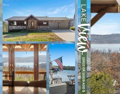 Situated on two massive water view lots in stunning & convenient on Kimberling City Golf Club in Missouri - for sale on GolfHomes.com, golf home, golf lot