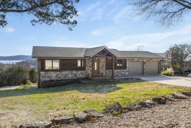 Situated on two massive water view lots in stunning & convenient on Kimberling City Golf Club in Missouri - for sale on GolfHomes.com, golf home, golf lot