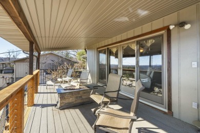 Situated on two massive water view lots in stunning & convenient on Kimberling City Golf Club in Missouri - for sale on GolfHomes.com, golf home, golf lot