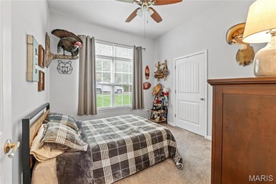 Stunning Waterfront Atrium Ranch with 4 bedrooms, 3 full baths on Raintree Country Club in Missouri - for sale on GolfHomes.com, golf home, golf lot