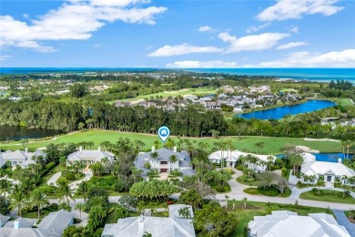 Elegant 2-story golf estate located in the Orchid Island Golf & on Orchid Island Golf and Beach Club in Florida - for sale on GolfHomes.com, golf home, golf lot