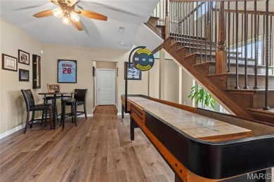 Stunning Waterfront Atrium Ranch with 4 bedrooms, 3 full baths on Raintree Country Club in Missouri - for sale on GolfHomes.com, golf home, golf lot