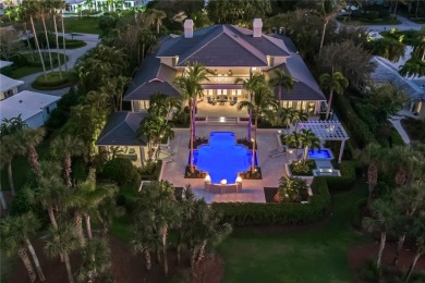 Elegant 2-story golf estate located in the Orchid Island Golf & on Orchid Island Golf and Beach Club in Florida - for sale on GolfHomes.com, golf home, golf lot