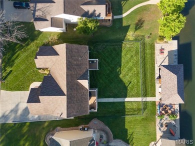 Stunning Waterfront Atrium Ranch with 4 bedrooms, 3 full baths on Raintree Country Club in Missouri - for sale on GolfHomes.com, golf home, golf lot