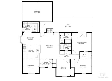 Located in Daphne's Lake Forest community, this move-in ready 3 on Lake Forest Yacht and Country Club in Alabama - for sale on GolfHomes.com, golf home, golf lot