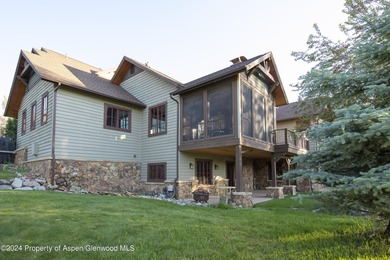 Light and bright mountain custom home with spectacular sunset on River Valley Ranch Golf Club in Colorado - for sale on GolfHomes.com, golf home, golf lot