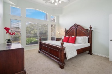 Situated on an oversized waterfront lot within the zero lot line on Hackberry Creek Country Club in Texas - for sale on GolfHomes.com, golf home, golf lot