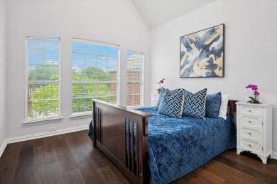 Situated on an oversized waterfront lot within the zero lot line on Hackberry Creek Country Club in Texas - for sale on GolfHomes.com, golf home, golf lot