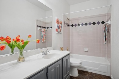 Situated on an oversized waterfront lot within the zero lot line on Hackberry Creek Country Club in Texas - for sale on GolfHomes.com, golf home, golf lot