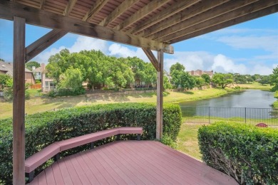 Situated on an oversized waterfront lot within the zero lot line on Hackberry Creek Country Club in Texas - for sale on GolfHomes.com, golf home, golf lot