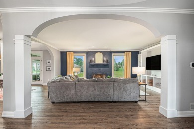This executive ranch-style home has been stylishly updated and on Railside Golf Club in Michigan - for sale on GolfHomes.com, golf home, golf lot