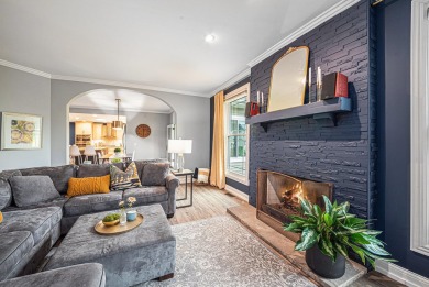 This executive ranch-style home has been stylishly updated and on Railside Golf Club in Michigan - for sale on GolfHomes.com, golf home, golf lot