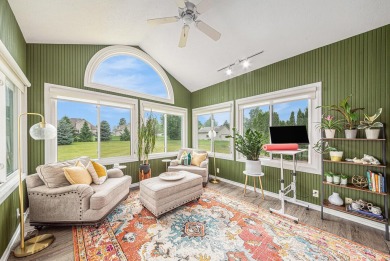 This executive ranch-style home has been stylishly updated and on Railside Golf Club in Michigan - for sale on GolfHomes.com, golf home, golf lot